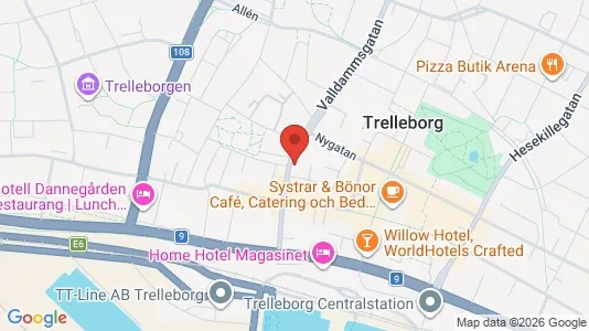 Bostadsrätter till salu i Trelleborg - Bild från Google Street View