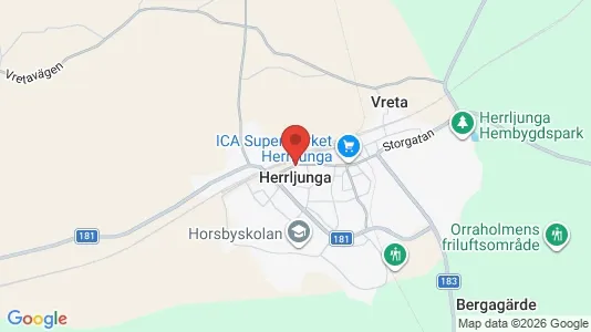 Hus till salu i Herrljunga - Bild från Google Street View