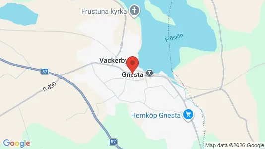 Tomter till salu i Gnesta - Bild från Google Street View