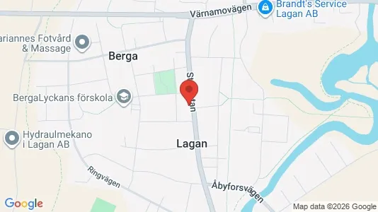 Lägenheter att hyra i Ljungby - Bild från Google Street View