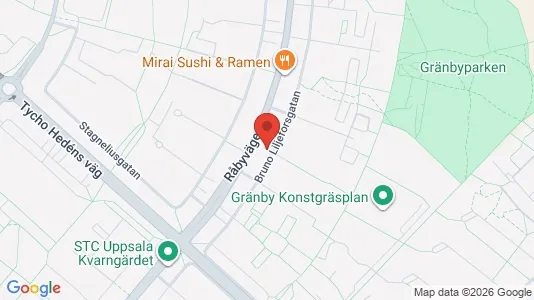 Lägenheter till salu i Uppsala - Bild från Google Street View