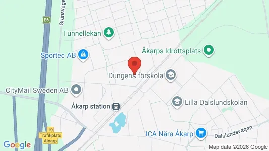 Radhus till salu i Burlöv - Bild från Google Street View