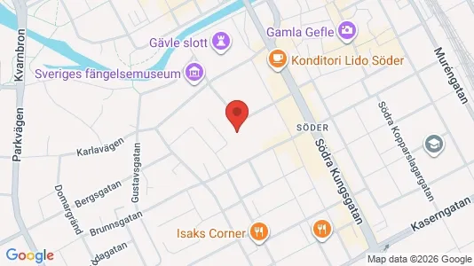 Bostadsrätter till salu i Gävle - Bild från Google Street View