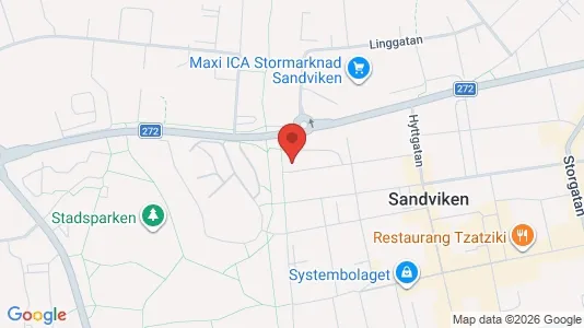 Bostadsrätter till salu i Sandviken - Bild från Google Street View