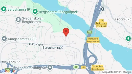 Lägenheter till salu i Solna - kort over placeringen