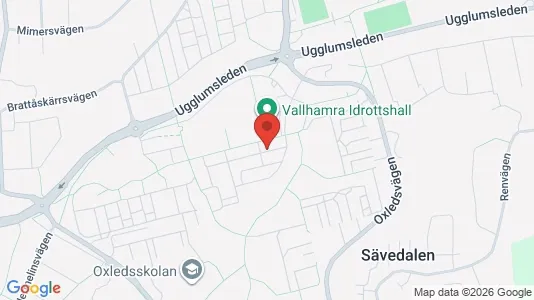 Lägenheter till salu i Partille - kort over placeringen