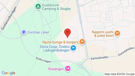 Lägenheter till salu i Örebro - Bild från Google Street View
