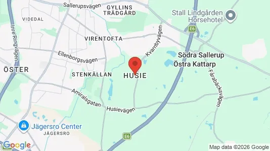 Fritidshus till salu i Husie - Bild från Google Street View