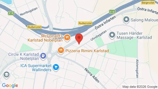 Bostadsrätter till salu i Karlstad - Bild från Google Street View