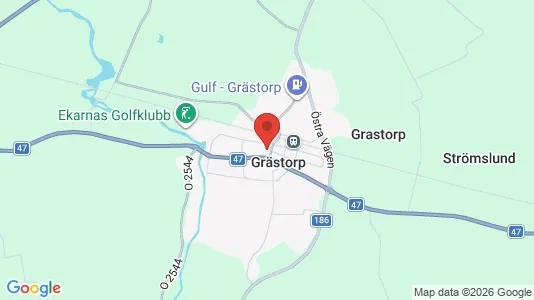 Hus till salu i Grästorp - Bild från Google Street View
