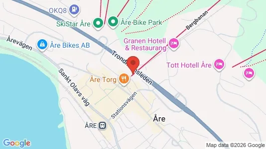 Bostadsrätter till salu i Åre - Bild från Google Street View