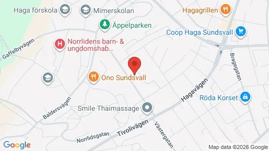 Lägenheter till salu i Sundsvall - Bild från Google Street View
