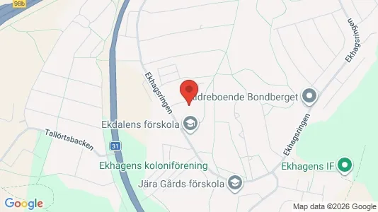 Lägenheter till salu i Jönköping - kort over placeringen