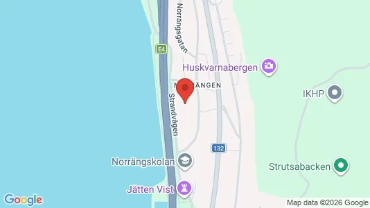 Lägenheter till salu i Jönköping - kort over placeringen