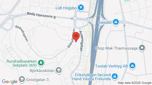 Lägenheter till salu i Askim-Frölunda-Högsbo - Bild från Google Street View