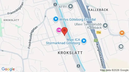 Lägenheter till salu i Örgryte-Härlanda - kort over placeringen