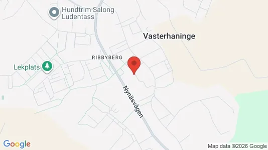 Lägenheter till salu i Haninge - kort over placeringen
