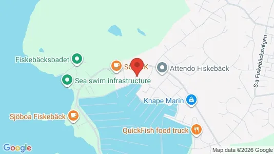 Lägenheter till salu i Göteborg Västra - kort over placeringen
