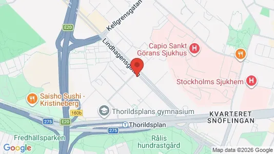 Bostadsrätter till salu i Kungsholmen - Bild från Google Street View