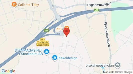 Lägenheter att hyra i Täby - Bild från Google Street View