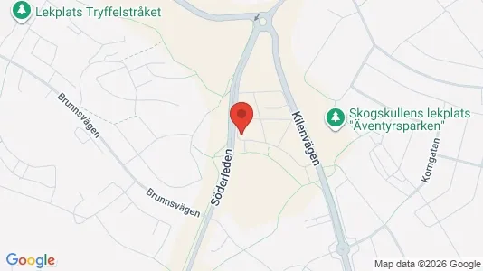 Lägenheter att hyra i Strängnäs - kort over placeringen