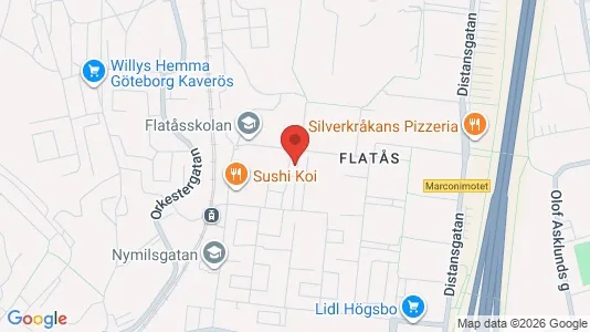Lägenheter till salu i Askim-Frölunda-Högsbo - Bild från Google Street View