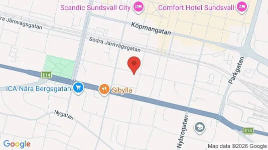 Lägenheter till salu i Sundsvall - Bild från Google Street View