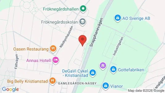 Bostadsrätter till salu i Kristianstad - Bild från Google Street View