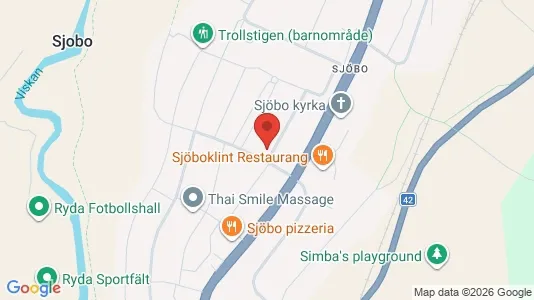 Lägenheter till salu i Borås - kort over placeringen