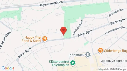 Lägenheter till salu i Söderort - kort over placeringen