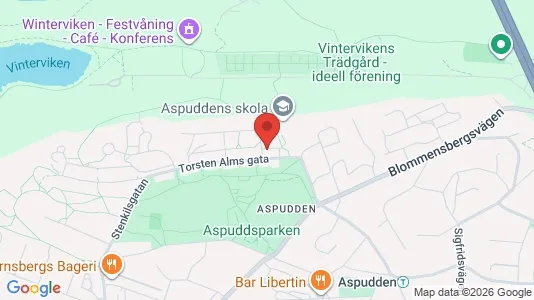 Bostadsrätter till salu i Söderort - kort over placeringen