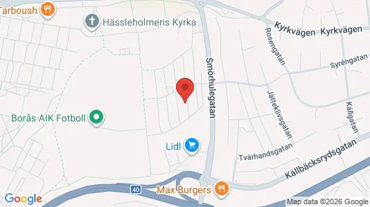 Lägenheter till salu i Borås - Bild från Google Street View