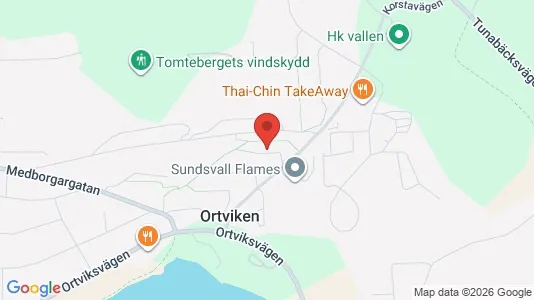 Lägenheter till salu i Sundsvall - Bild från Google Street View