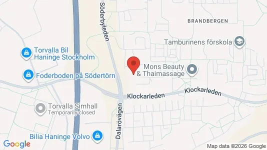 Lägenheter till salu i Haninge - kort over placeringen