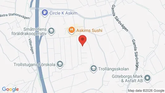 Lägenheter till salu i Askim-Frölunda-Högsbo - Bild från Google Street View