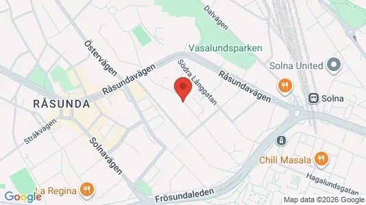 Bostadsrätter till salu i Solna - Bild från Google Street View
