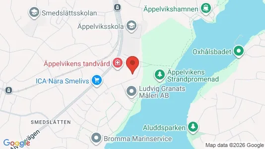 Lägenheter till salu i Västerort - kort over placeringen