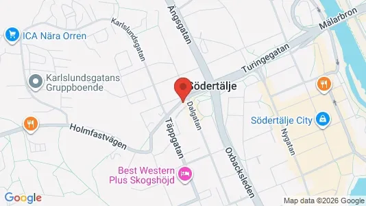 Lägenheter att hyra i Södertälje - Bild från Google Street View