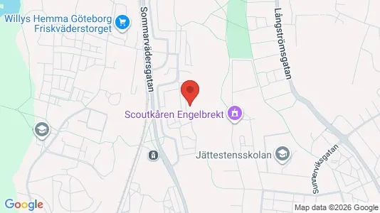 Lägenheter till salu i Västra hisingen - kort over placeringen