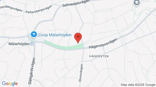 Lägenheter till salu i Söderort - kort over placeringen