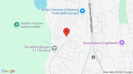 Lägenheter till salu i Västra hisingen - kort over placeringen