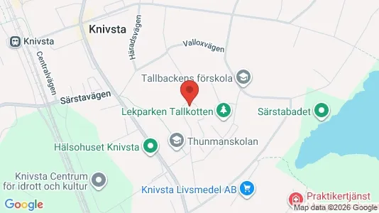 Bostadsrätter till salu i Knivsta - Bild från Google Street View