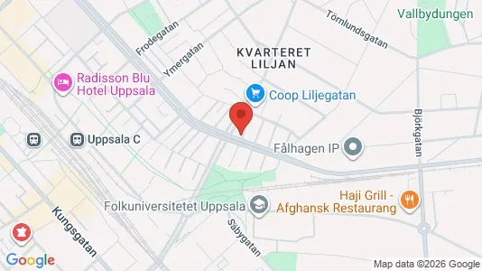 Bostadsrätter till salu i Uppsala - Bild från Google Street View