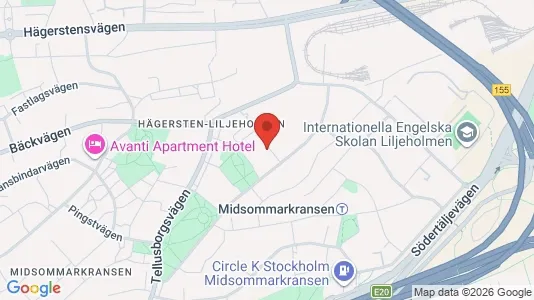 Lägenheter till salu i Söderort - kort over placeringen