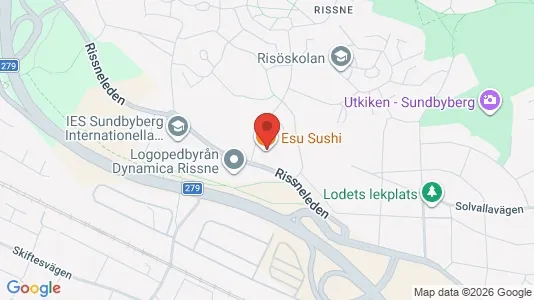 Lägenheter till salu i Sundbyberg - kort over placeringen