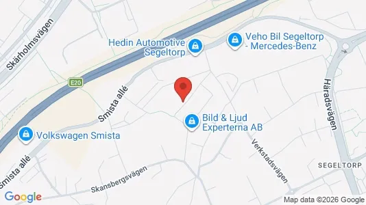 Bostadsrätter till salu i Huddinge - kort over placeringen