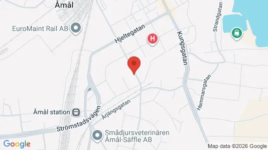 Lägenheter att hyra i Åmål - Bild från Google Street View