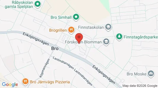 Lägenheter till salu i Upplands-Bro - kort over placeringen