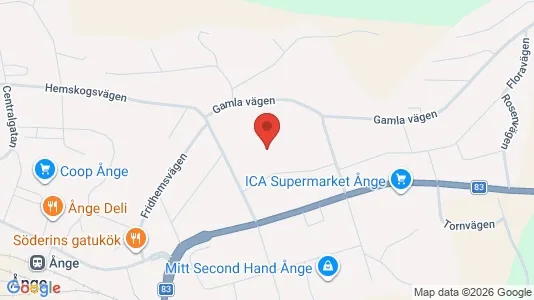 Lägenheter att hyra i Ånge - Bild från Google Street View