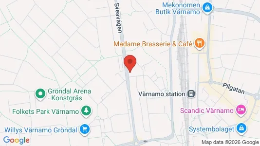 Lägenheter att hyra i Värnamo - Bild från Google Street View